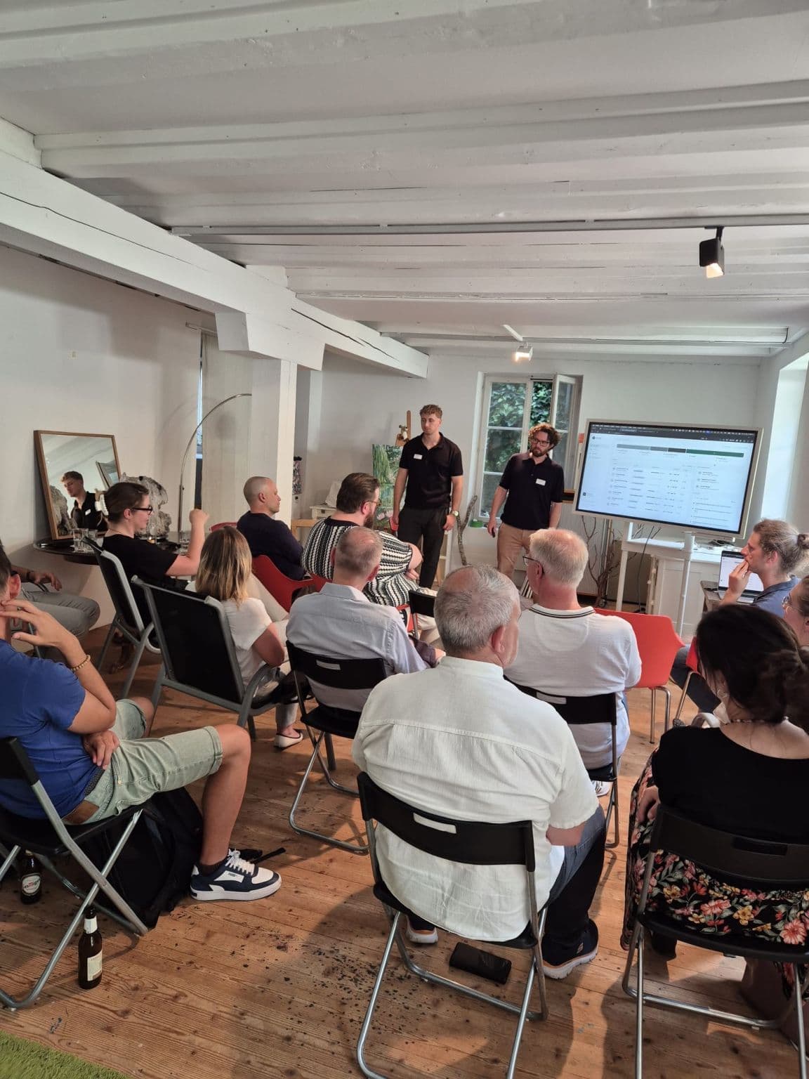 Live-Demo im Atelier
